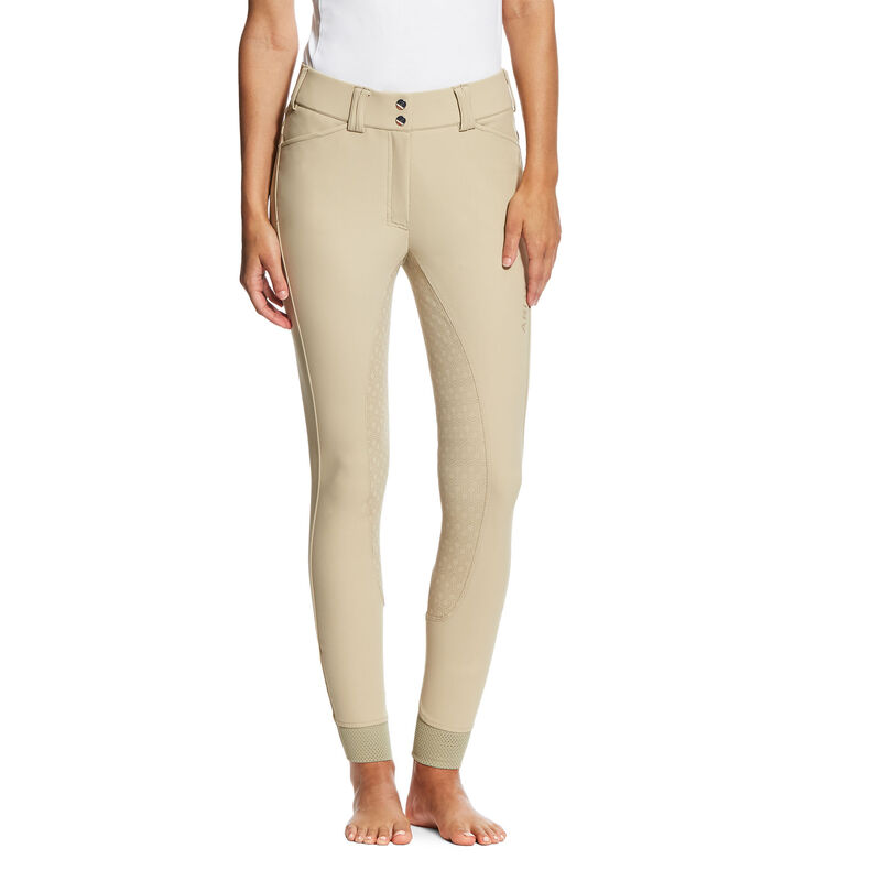 Ariat Hose Damen - Tri Factor Grip Full Seat Breech Khaki ( EYPJA-4867 )
